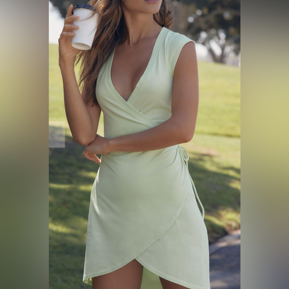 Daily practice by anthropologie Montauk V-neck dress